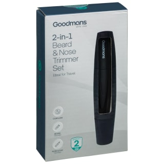 414018-goodmans-2-in-1-beard-and-nose-trimmer-set-
