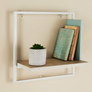 Tromso 1 Tier Shelf - Oak Effect Finish