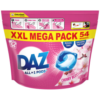 Daz All-In-1 Laundry Pods 54W - Cherry Blossom