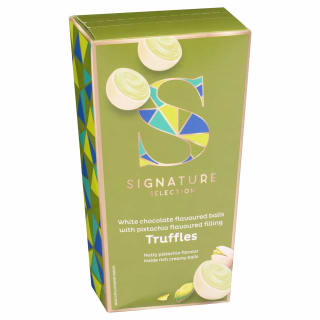 Signature Selection Truffles 110g - White Chocolate & Pistachio