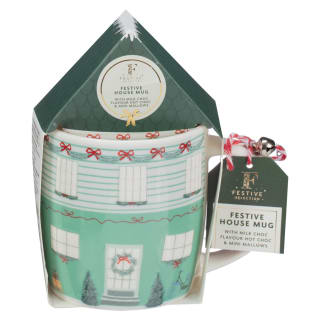Hot Chocolate & Mini Marshmallows Set - Green