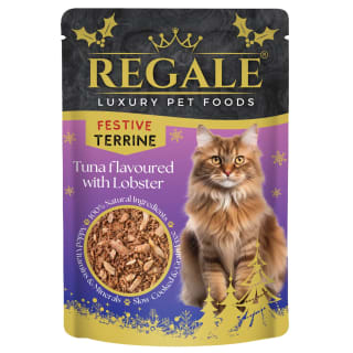 Regale Festive Terrine Cat Food - Tuna & Lobster