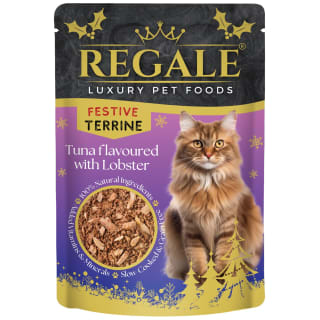 Regale Festive Terrine Cat Food - Tuna & Lobster
