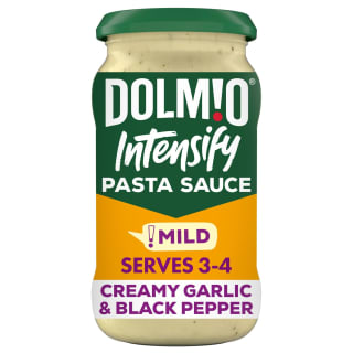 Dolmio Intensify Pasta Sauce 390g - Creamy Garlic & Black Pepper