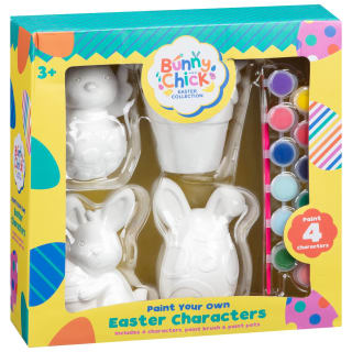 Paint Your Own Easter Characters 4pk