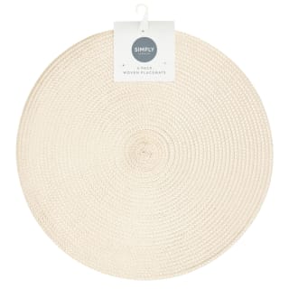 Woven Placemats 4pk - Natural