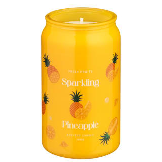 Fresh Fruits Scented Candle - Sparkling Pineapple