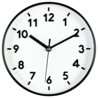 Wall Clock 20cm - Black