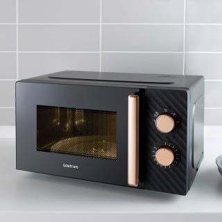 Goodmans Wave Black & Rose Gold Microwave