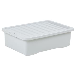 Under Bed Storage Box 32L - Pebble