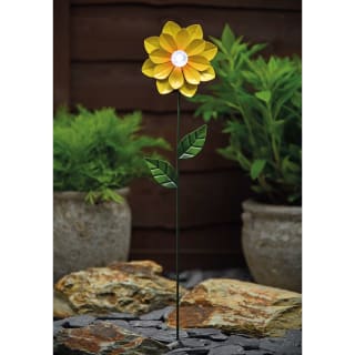 416841-metal-flower-solar-stake-yellow