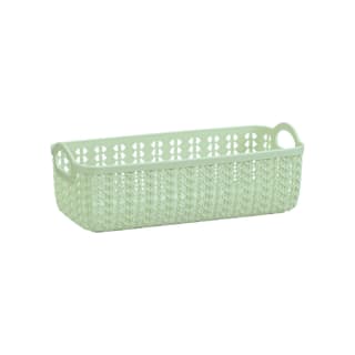 416885-rectangular-woven-storage-basket-green