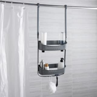 417093-2-tier-shower-storage-caddy-grey
