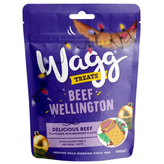 Wagg Dog Treats 100g - Beef Wellington