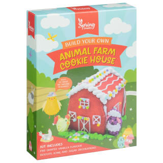 Easter Delights Build Your Own Cookie House 175g - Animal Farm