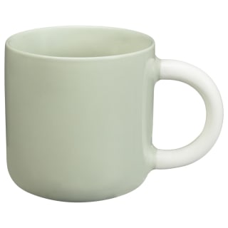 Rustic Charm Two Tone Ceramic Mug - Sage
