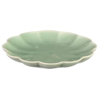 Scallop Trinket Dish - Green