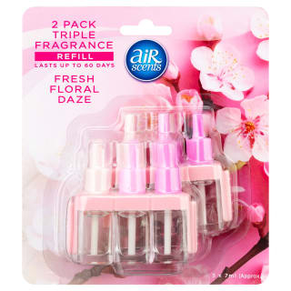 Air Scents Triple Fragrance Fresh Floral Daze 2pk