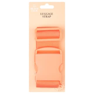 Beach Club Luggage Strap - Orange