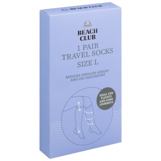 Beach Club Large Travel Socks
