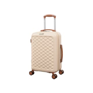 IT Cream & Tan Cabin Suitcase 54cm