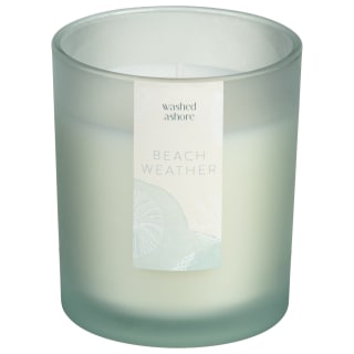 Washed Ashore Small Glass Candle - Beach Weather