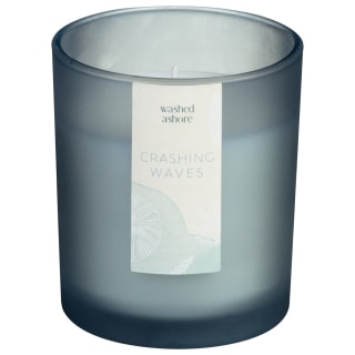 Washed Ashore Small Glass Candle - Crashing Waves