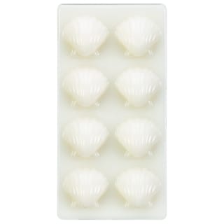 Shell Shaped Wax Melts 8pk - White