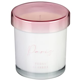 Candle With Glass Lid - Paris