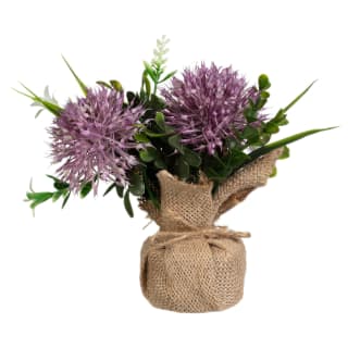 418094-foliage-in-jute-wrap-purple
