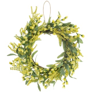 Dried Flowers Wreath - Yellow