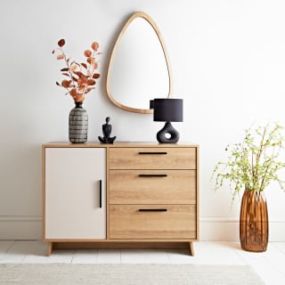 Lisbon 1 Door 3 Drawer Sideboard