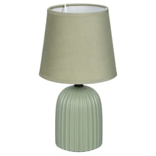Downtown Ribbed Lamp - Green