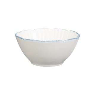 Blue Rim Cereal Bowl