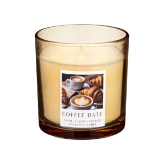 Coffee Date Scented Candle 200g - Vanilla & Caramel