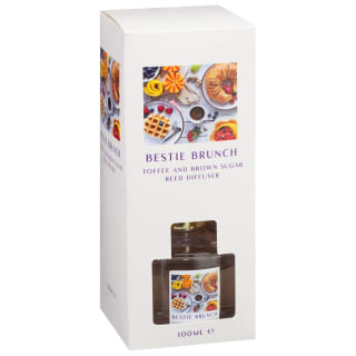 Bestie Brunch Reed Diffuser 100ml - Toffee & Brown Sugar