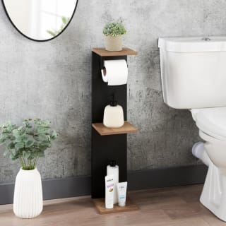 Coberg Bathroom Shelf - Dark Oak