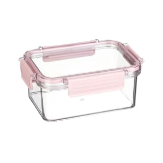 Small Airtight Clip Lock Container - Pink