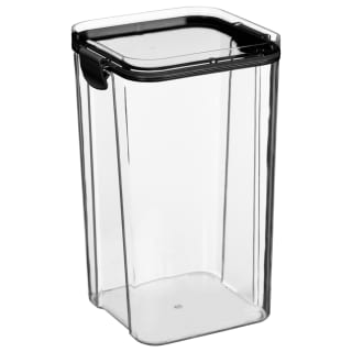 Large Airtight Clip Lock Container - Black