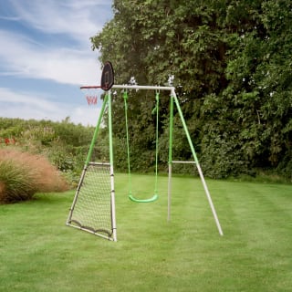 3 in 1 Swing Rebound Basketball Hoop