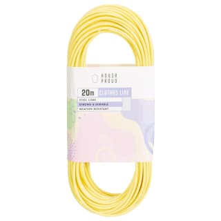 Houseproud Clothes Line 20m - Yellow