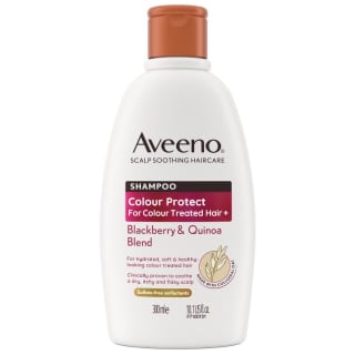 Aveeno Shampoo Colour Protect 300ml - Blackberry & Quinoa Blend