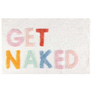 Bathroom Collection Get Naked Bath Mat - Multicolour