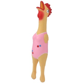 Cool Vibes Summer Squeaky Chicken - Pink
