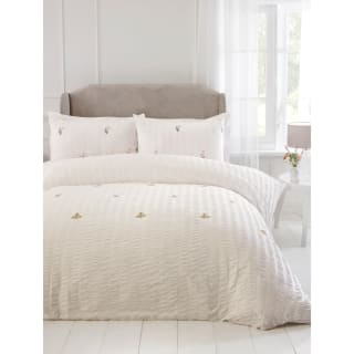 Blossom Embroidered Double Duvet Set