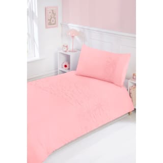 Simply Kids Pinsonic Single Duvet Set - Coral Daisies