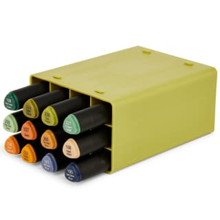 419803-deco-time-12-alcohol-markers-olive-green-tray-2