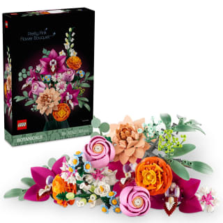 LEGO Botanical Pretty Pink Flower Bouquet 10342