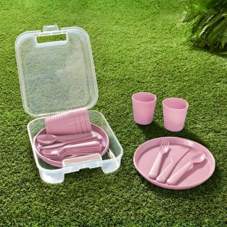 Simply Summer Dining Set 31pc - Pink