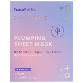 Face Facts Enhance Plumping Sheet Mask 3pk